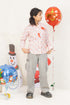 BUBBLE GUM PINK SANTA SHIRT